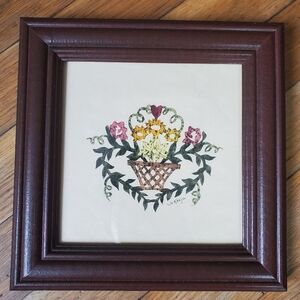 Papercutting art print framed by‎ Jo Krajci